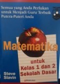 Matematika untuk Kelas 1 dan 2 Sekolah Dasar