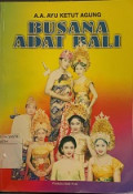 BUSANA ADAT BALI