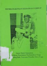 Image of MEMBANGKITKAN KEDAMAIAN HIDUP