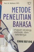 METODE PENELITIAN BAHASA