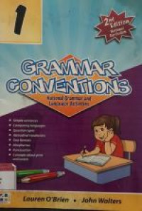 Image of GRAMMAR CONVENTIONS