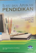 Ilmu dan Aplikasi Pendidikan