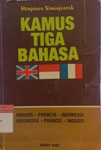 Image of Kamus Tiga Bahasa